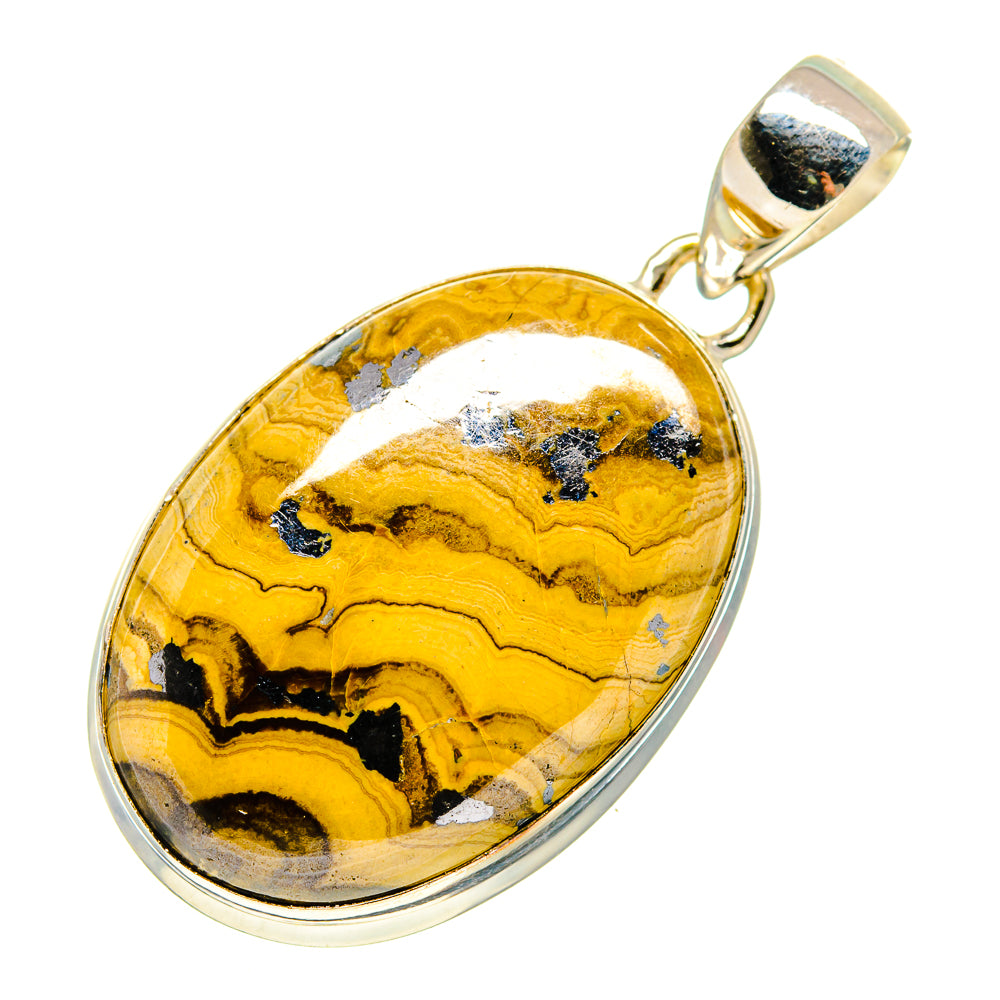 Schalenblende Pendants handcrafted by Ana Silver Co - PD739924