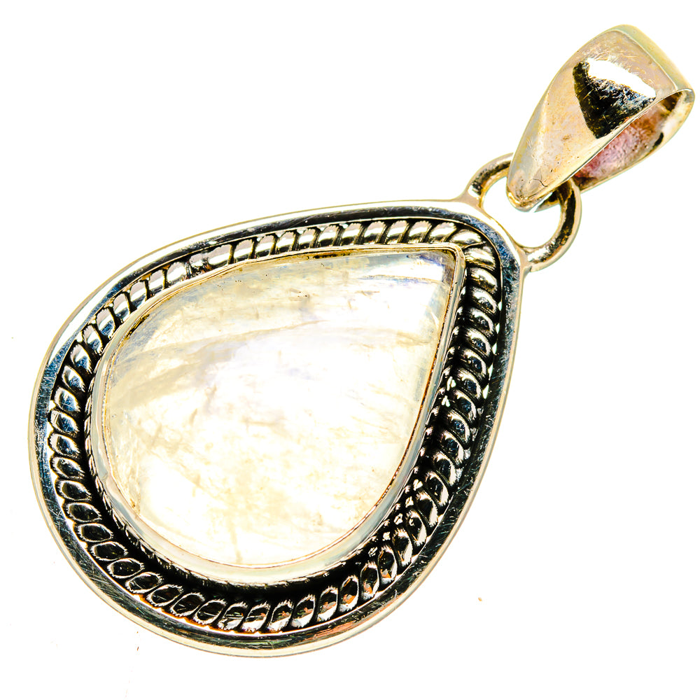 Rainbow Moonstone Pendants handcrafted by Ana Silver Co - PD739936