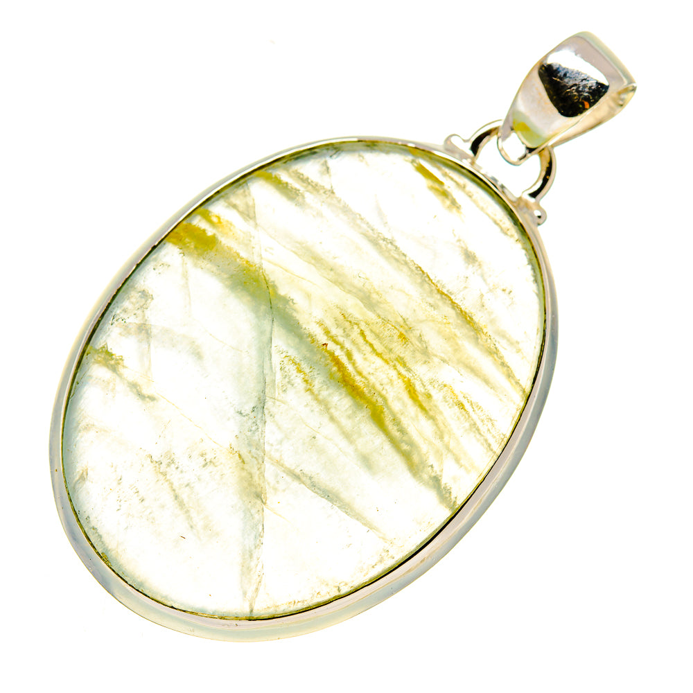 Prehnite Pendants handcrafted by Ana Silver Co - PD739954