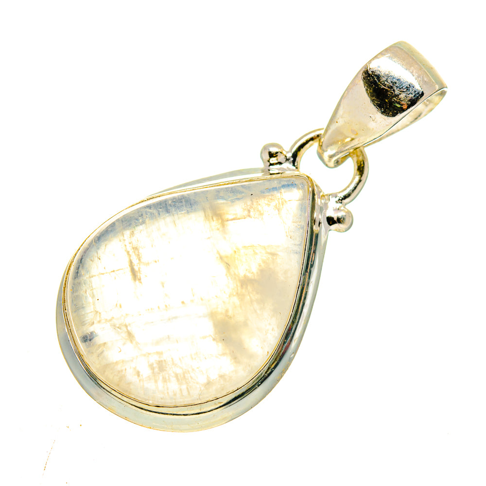 Rainbow Moonstone Pendants handcrafted by Ana Silver Co - PD739993