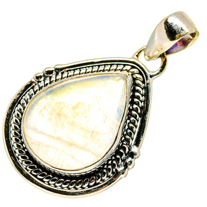 Rainbow Moonstone Pendants handcrafted by Ana Silver Co - PD740237