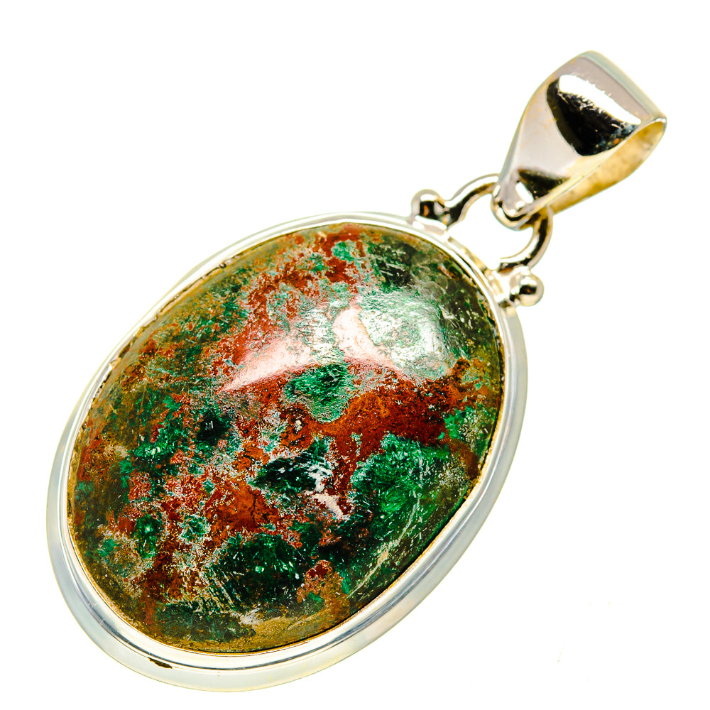 Chrysocolla Pendants handcrafted by Ana Silver Co - PD740284