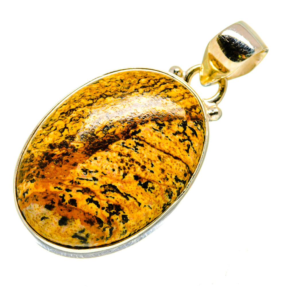 Picture Jasper Pendants handcrafted by Ana Silver Co - PD740376 - Photo 2