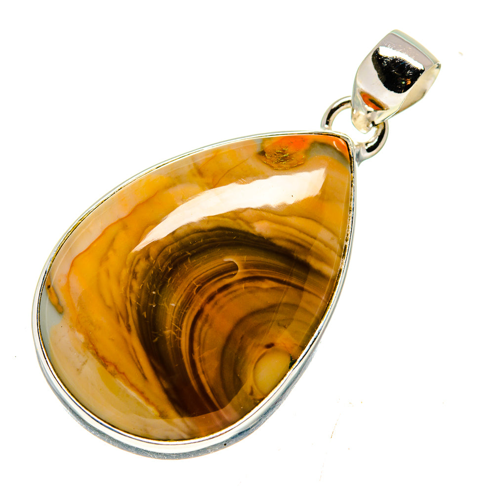 Willow Creek Jasper Pendants handcrafted by Ana Silver Co - PD740496