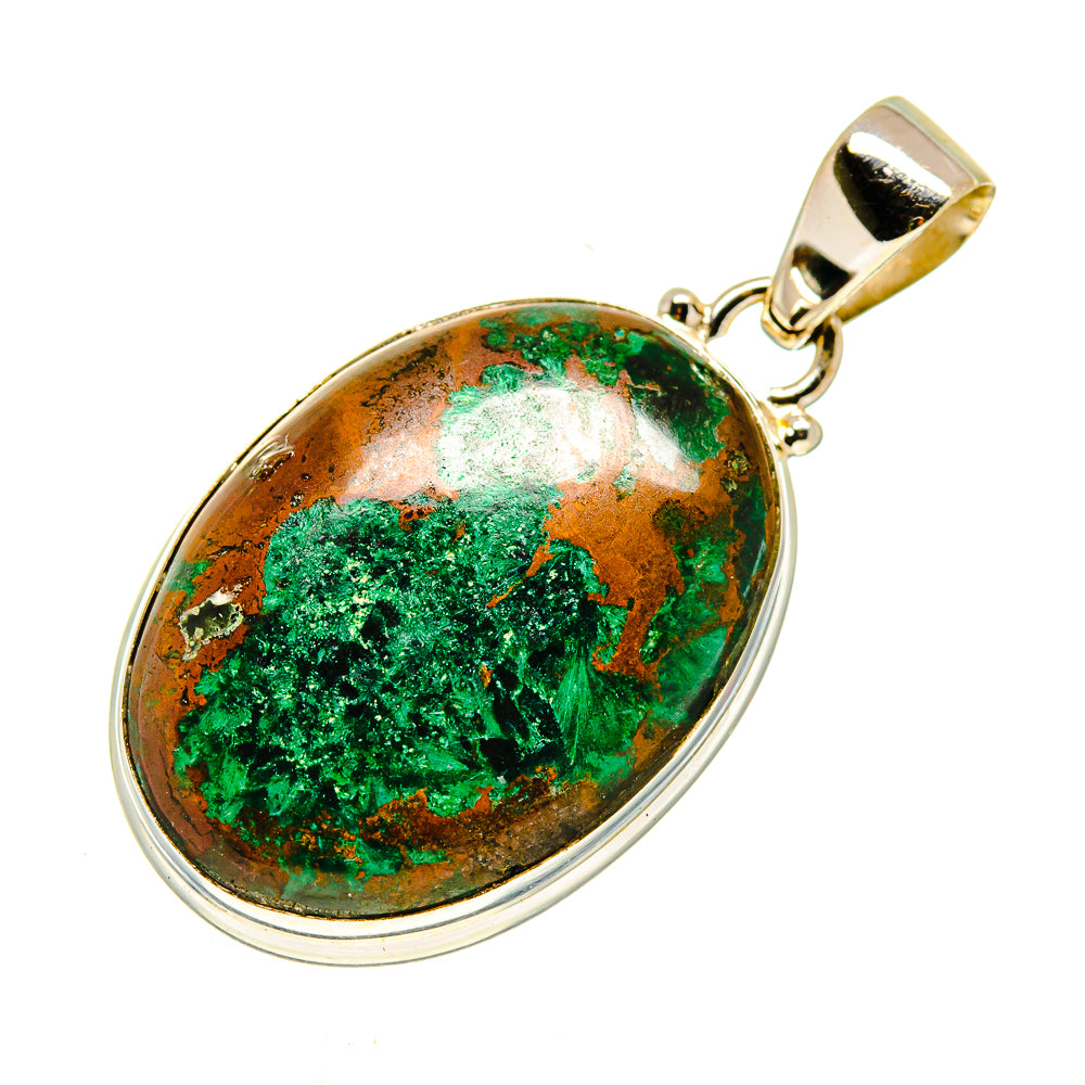Chrysocolla Pendants handcrafted by Ana Silver Co - PD740558