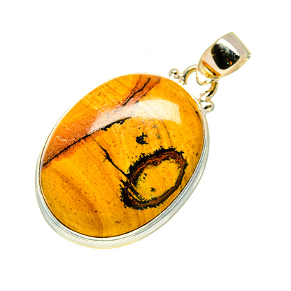 Picture Jasper Pendants handcrafted by Ana Silver Co - PD740568