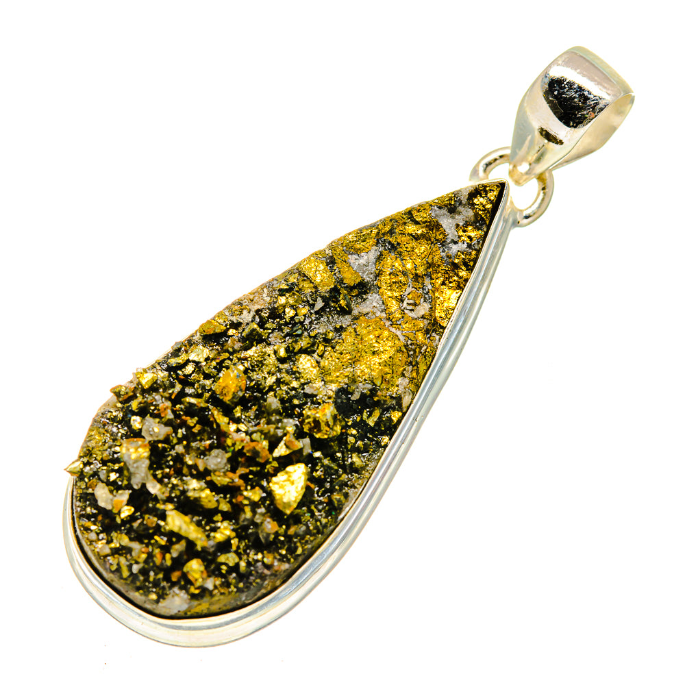 Pyrite Pendants handcrafted by Ana Silver Co - PD740800