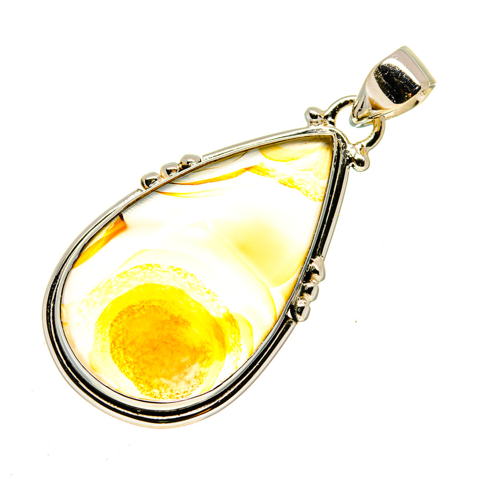 Botswana Agate Pendants handcrafted by Ana Silver Co - PD740834