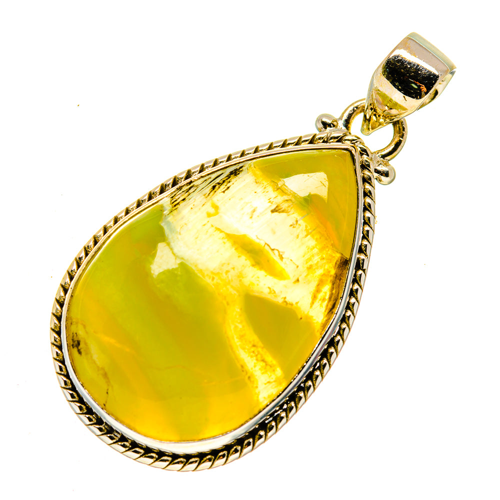 Serpentine Stone Pendants handcrafted by Ana Silver Co - PD740984