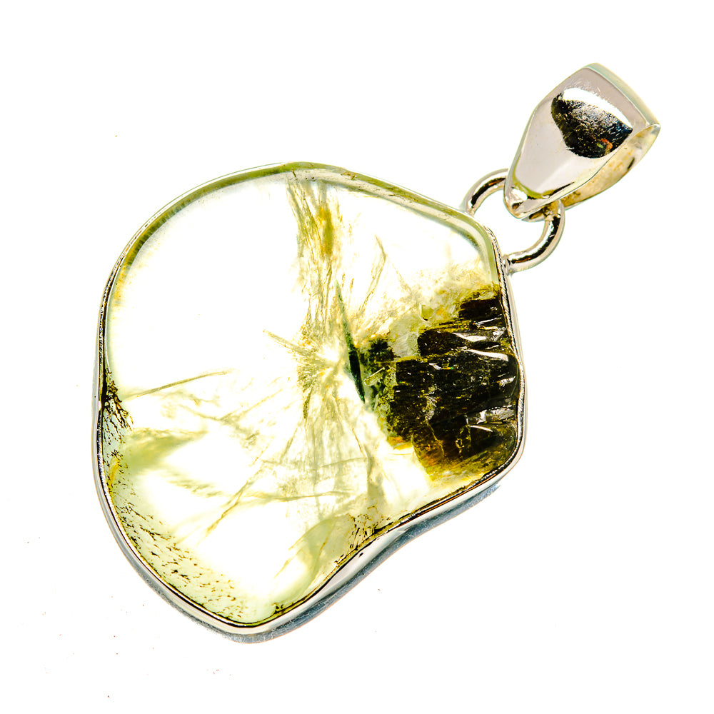 Prehnite Pendants handcrafted by Ana Silver Co - PD740985