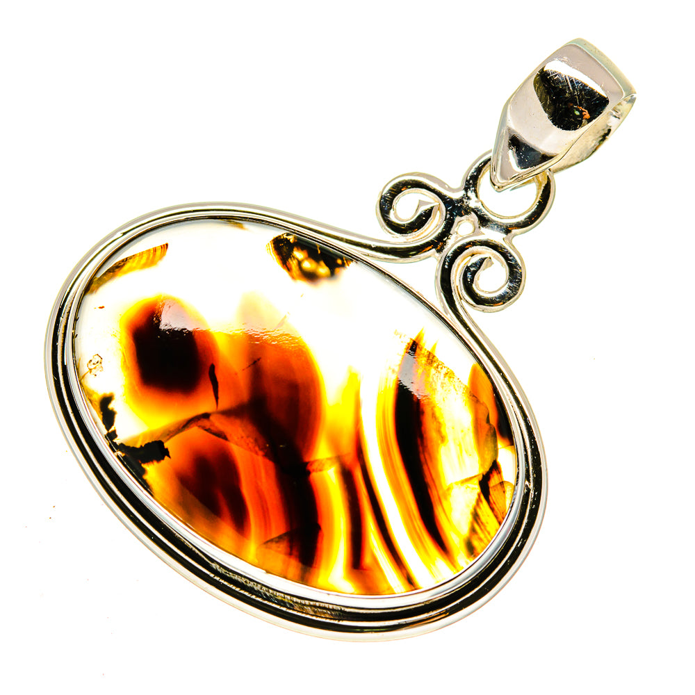 Montana Agate Pendants handcrafted by Ana Silver Co - PD740994
