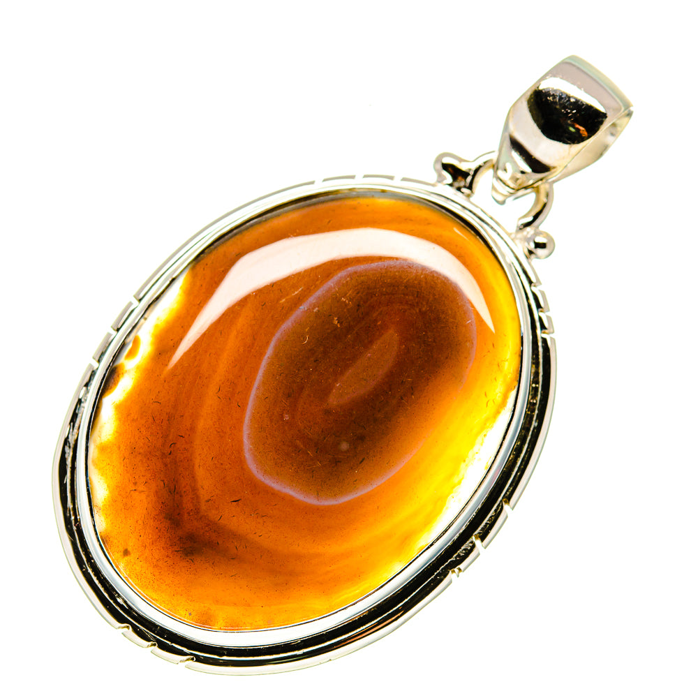 Botswana Agate Pendants handcrafted by Ana Silver Co - PD741004