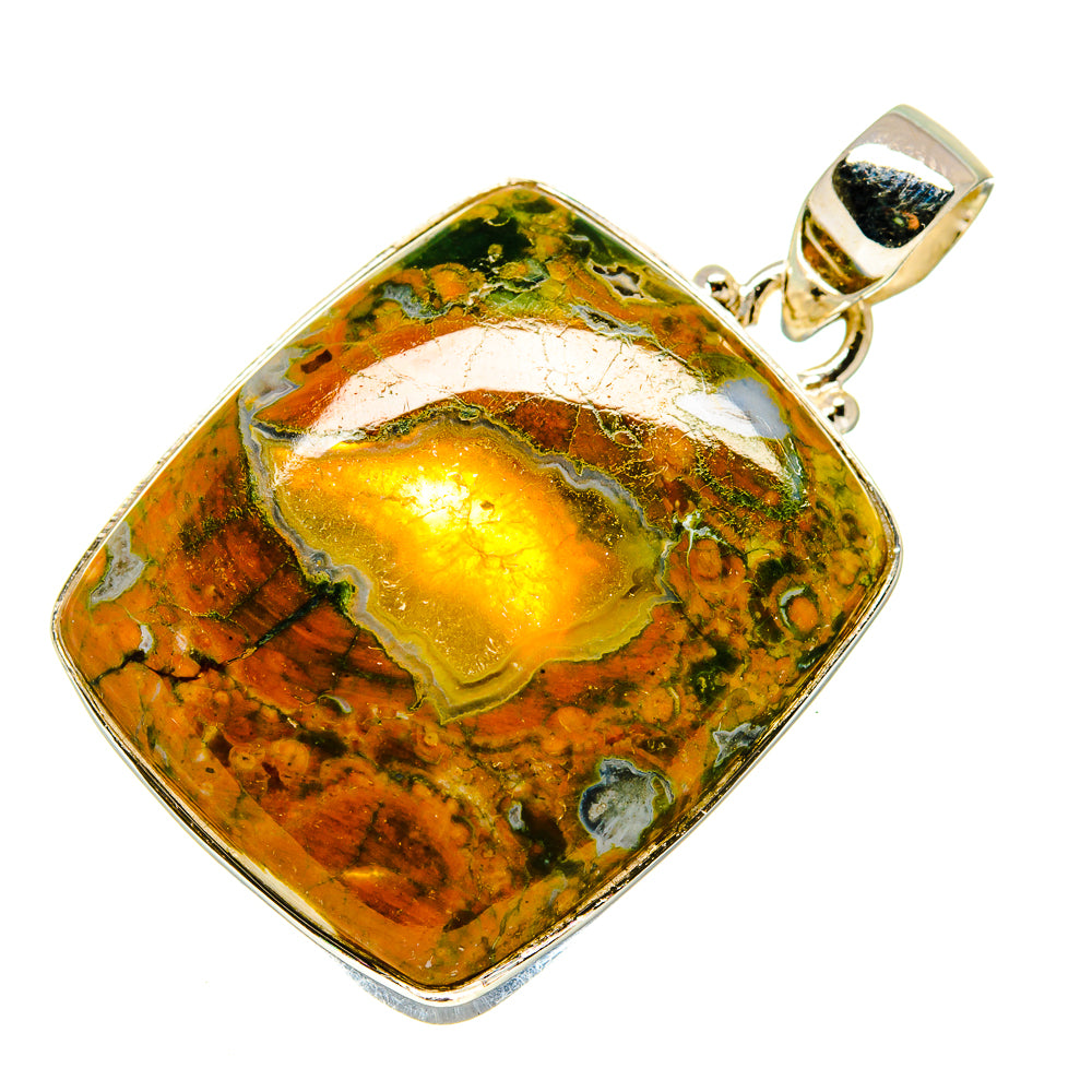 Rainforest Opal Pendants handcrafted by Ana Silver Co - PD741016