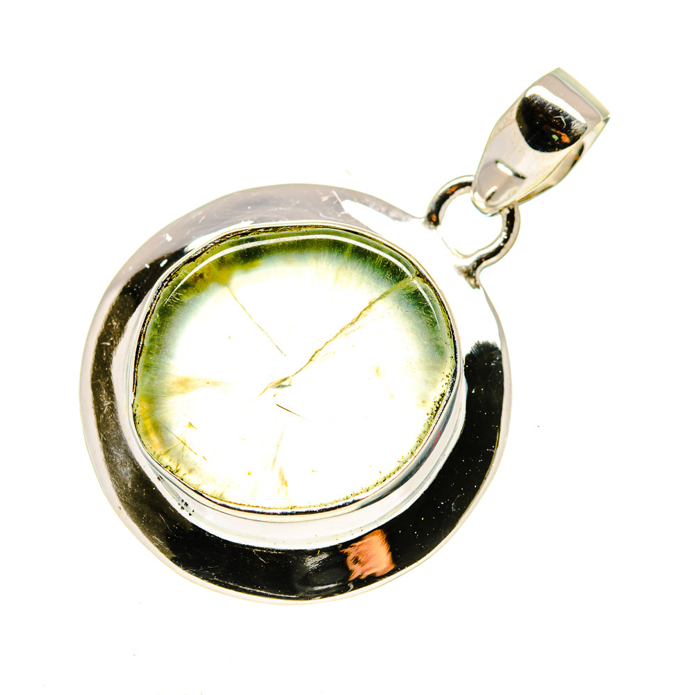 Prehnite Pendants handcrafted by Ana Silver Co - PD741039