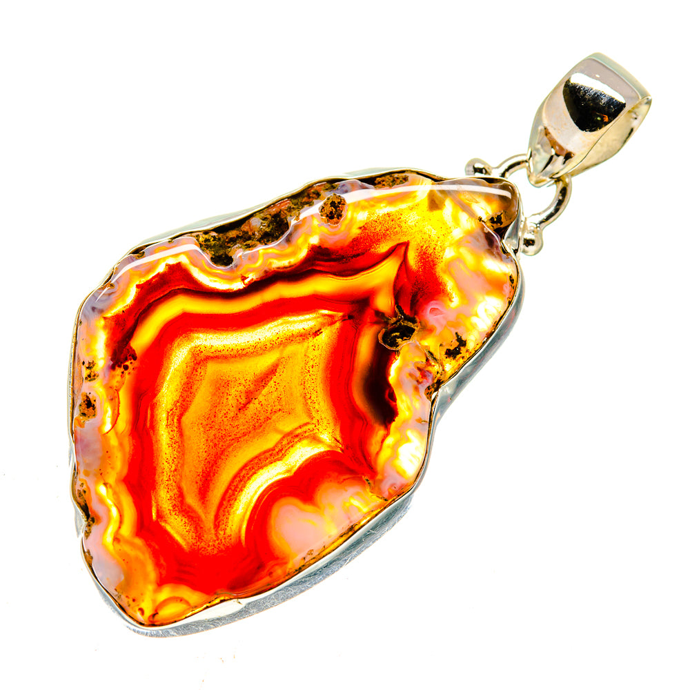 Agate Slice Pendants handcrafted by Ana Silver Co - PD741280