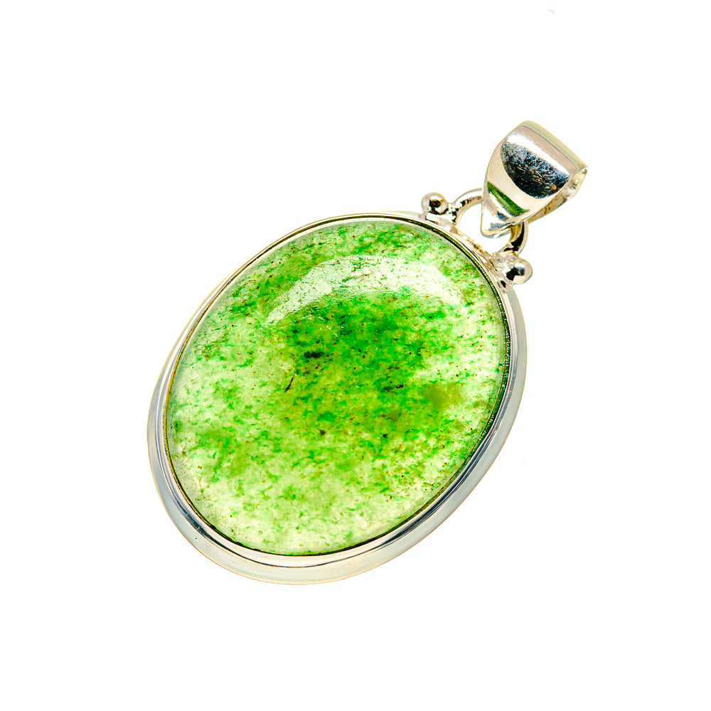 Green Aventurine Pendants handcrafted by Ana Silver Co - PD741476