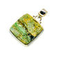 Green Fuchsite Crystal Pendants handcrafted by Ana Silver Co - PD741495
