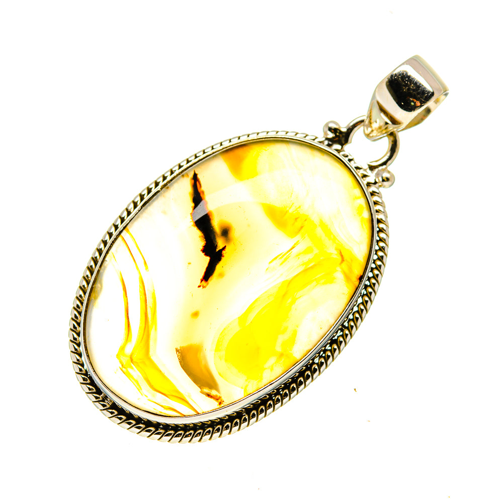Montana Agate Pendants handcrafted by Ana Silver Co - PD741536