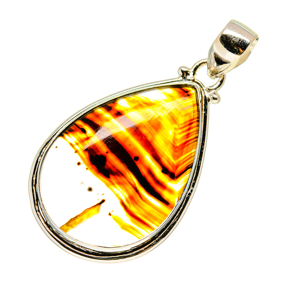 Montana Agate Pendants handcrafted by Ana Silver Co - PD741761