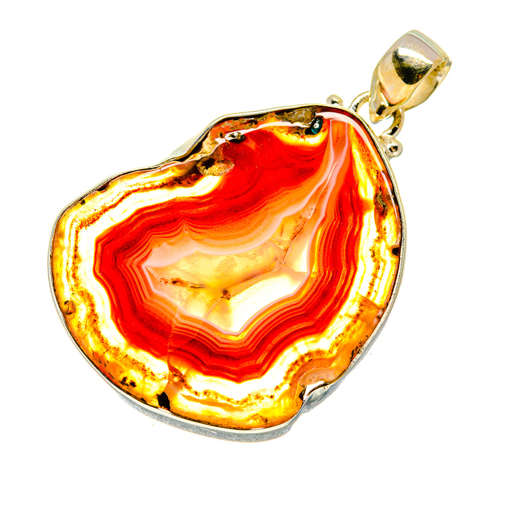 Agate Slice Pendants handcrafted by Ana Silver Co - PD741822