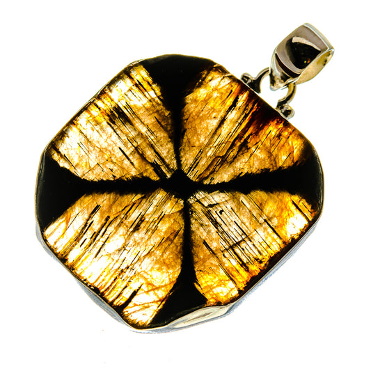 Chiastolite Pendants handcrafted by Ana Silver Co - PD741823