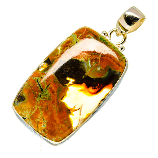 Rainforest Opal Pendants handcrafted by Ana Silver Co - PD741831
