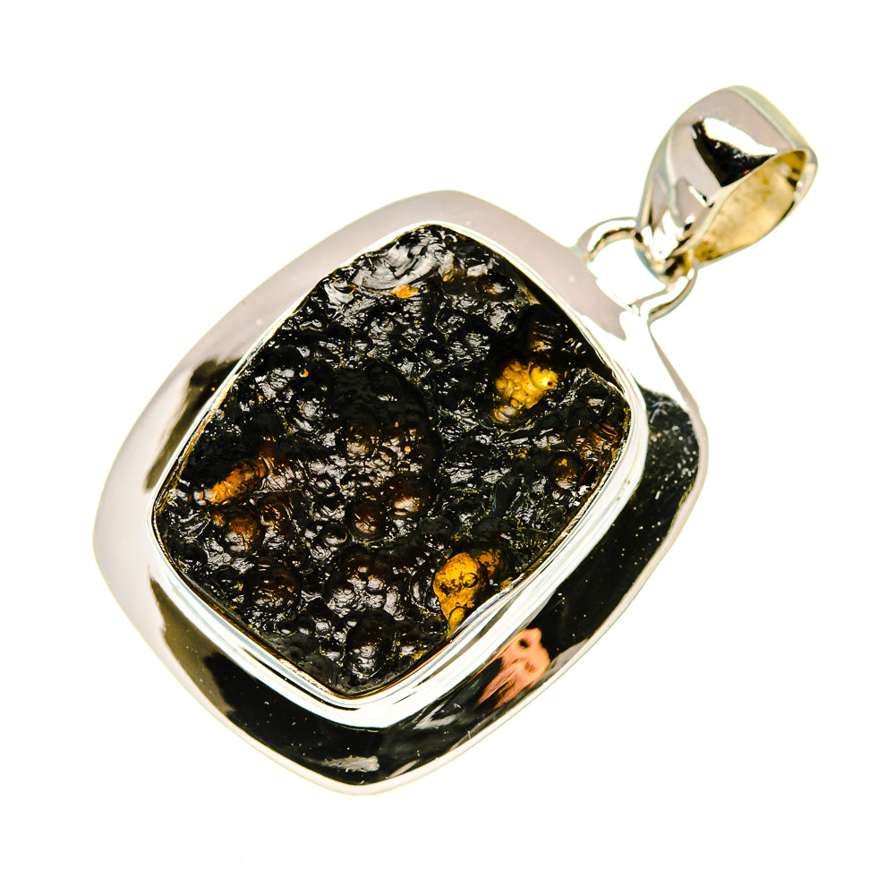 Tektite Pendants handcrafted by Ana Silver Co - PD741852