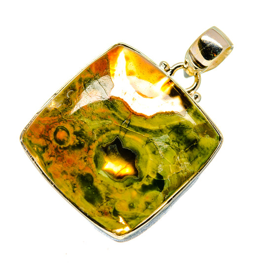 Rainforest Opal Pendants handcrafted by Ana Silver Co - PD741857