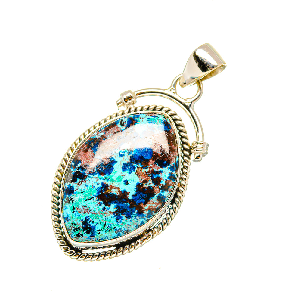 Shattuckite Pendants handcrafted by Ana Silver Co - PD7419