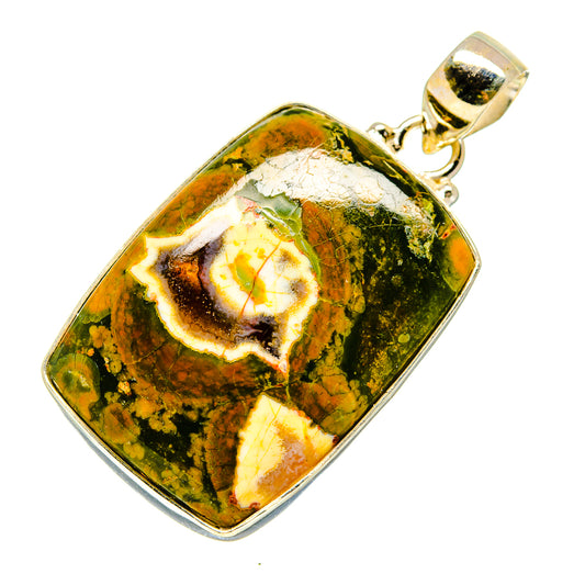 Rainforest Opal Pendants handcrafted by Ana Silver Co - PD741919