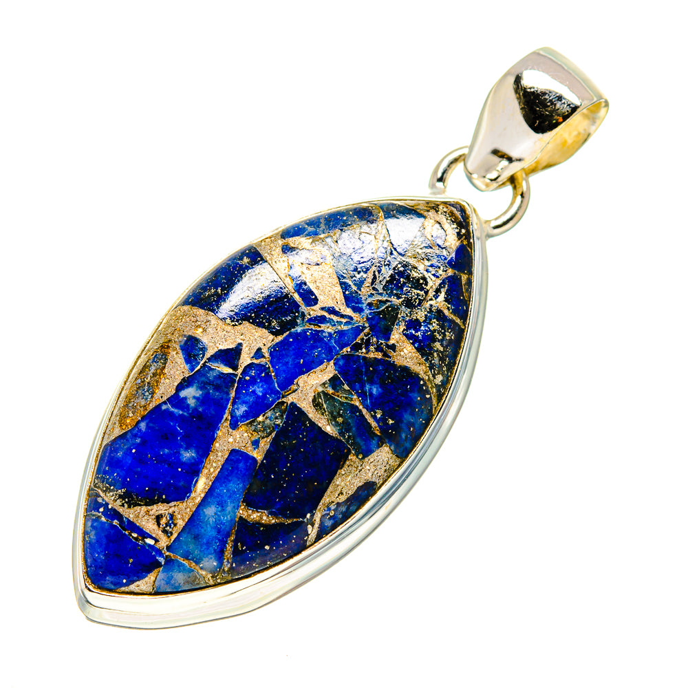 Copper Lapis Lazuli Pendants handcrafted by Ana Silver Co - PD741973