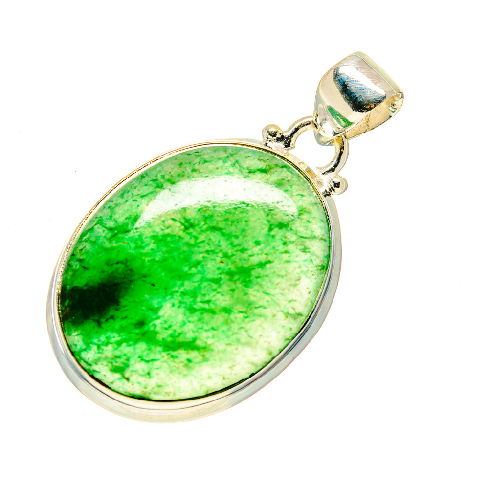 Green Aventurine Pendants handcrafted by Ana Silver Co - PD741978
