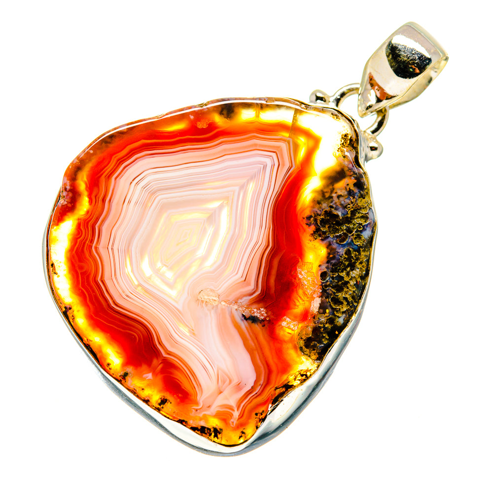 Agate Slice Pendants handcrafted by Ana Silver Co - PD742044