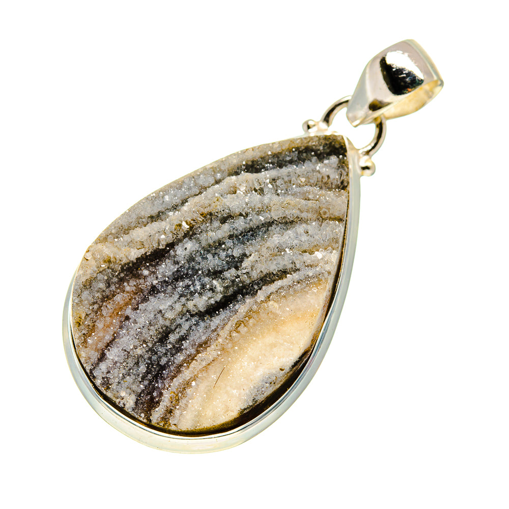 Desert Druzy Pendants handcrafted by Ana Silver Co - PD742051