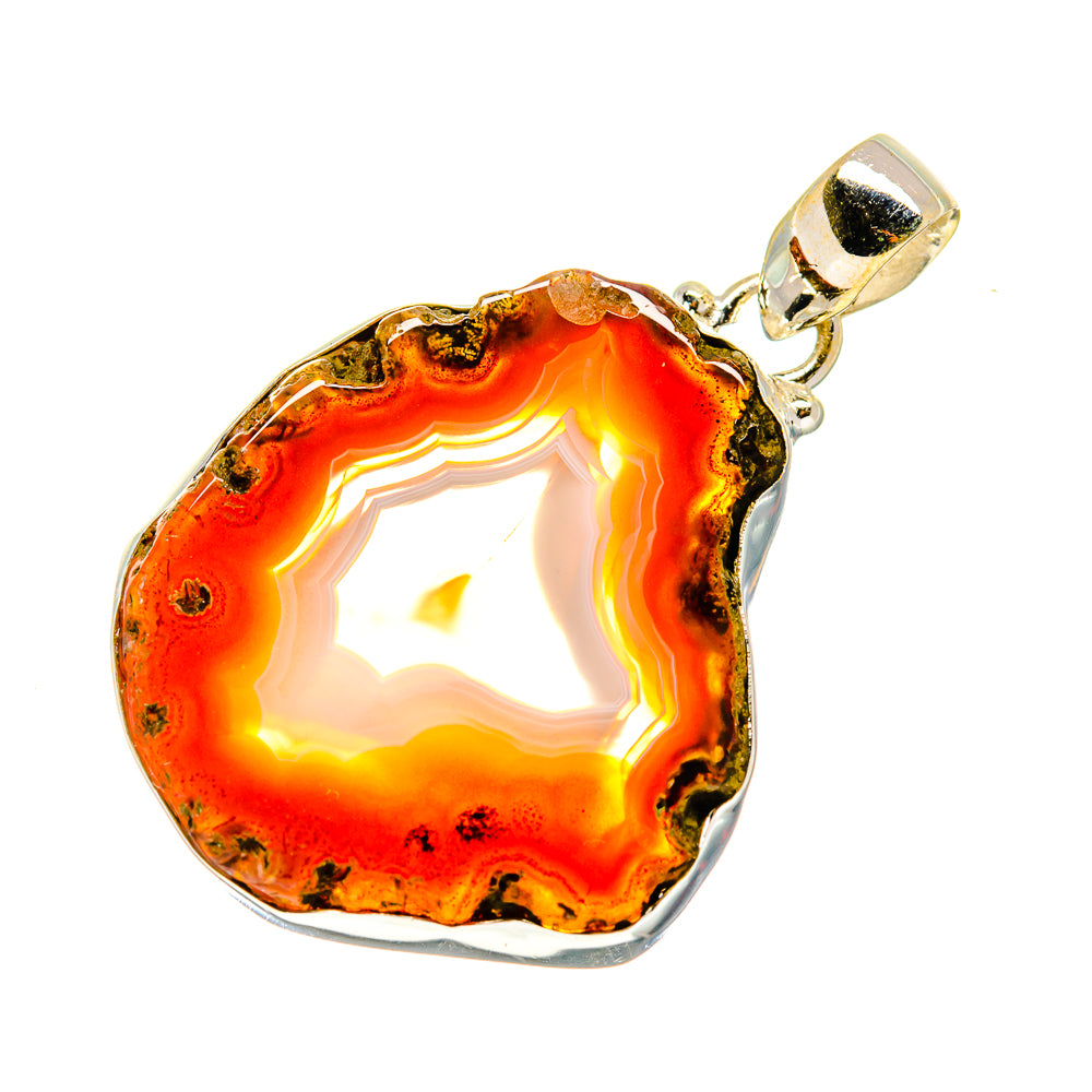 Agate Slice Pendants handcrafted by Ana Silver Co - PD742053