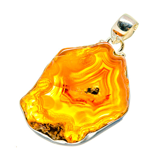 Agate Slice Pendants handcrafted by Ana Silver Co - PD742071