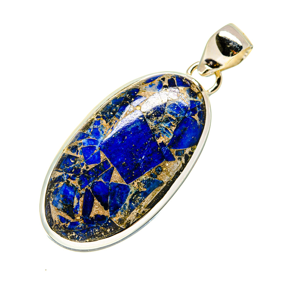 Copper Lapis Lazuli Pendants handcrafted by Ana Silver Co - PD742075