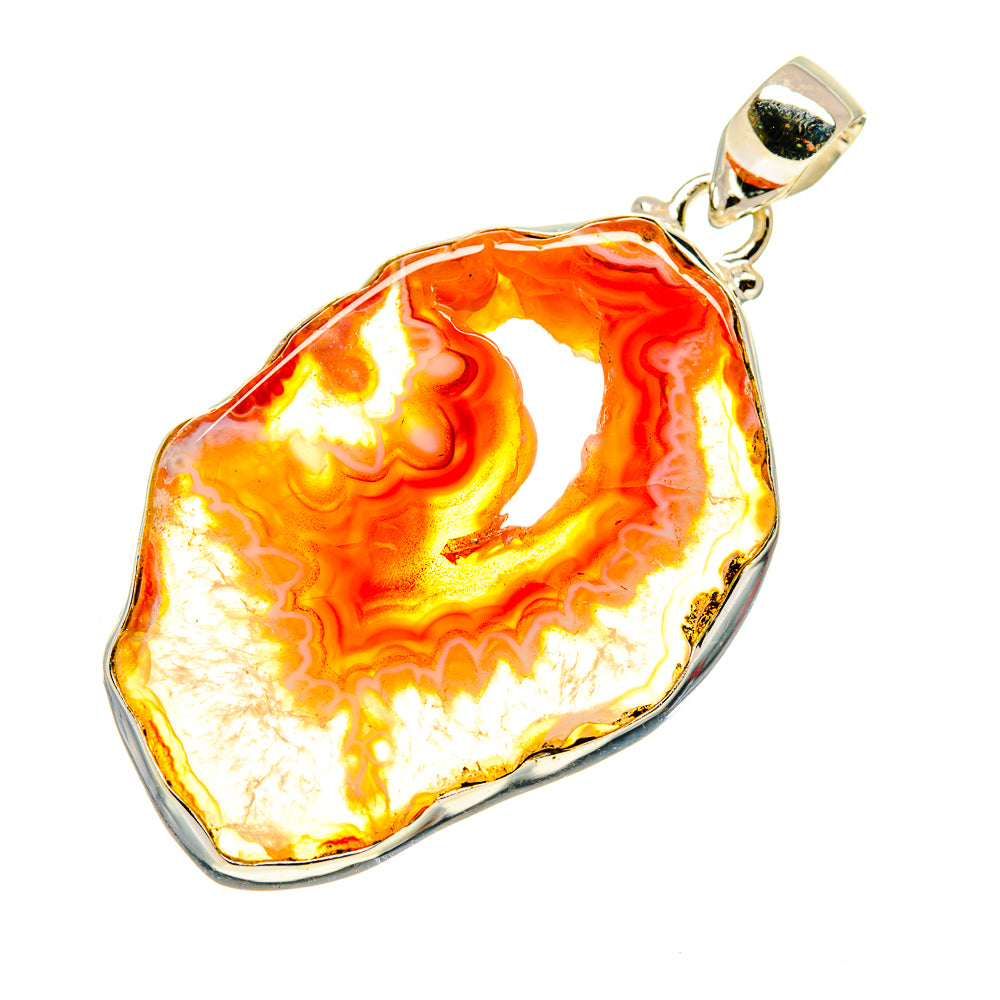 Agate Slice Pendants handcrafted by Ana Silver Co - PD742087