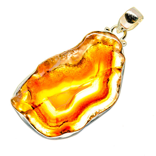 Agate Slice Pendants handcrafted by Ana Silver Co - PD742097