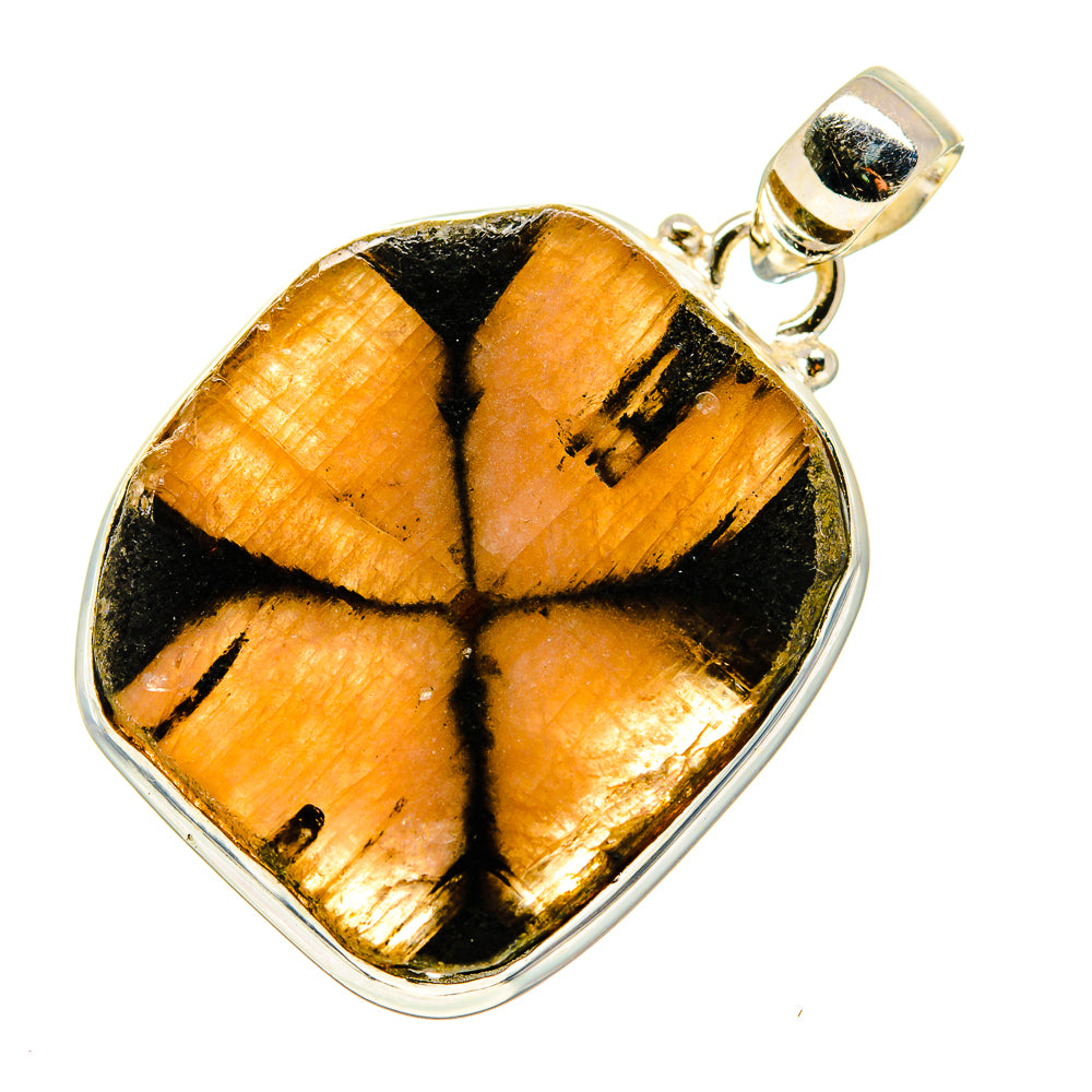 Chiastolite Pendants handcrafted by Ana Silver Co - PD742101