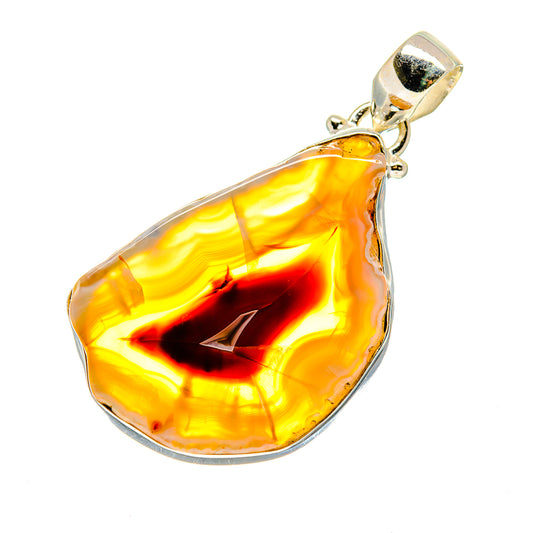 Agate Slice Pendants handcrafted by Ana Silver Co - PD742144
