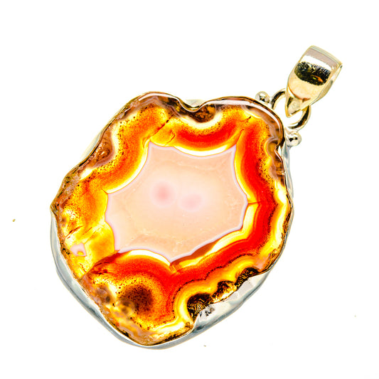 Agate Slice Pendants handcrafted by Ana Silver Co - PD742202