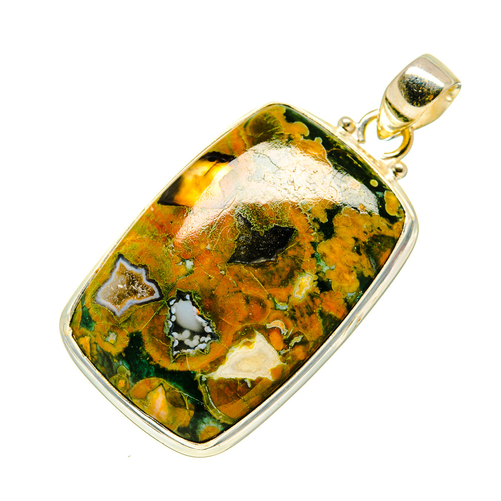 Rainforest Opal Pendants handcrafted by Ana Silver Co - PD742215