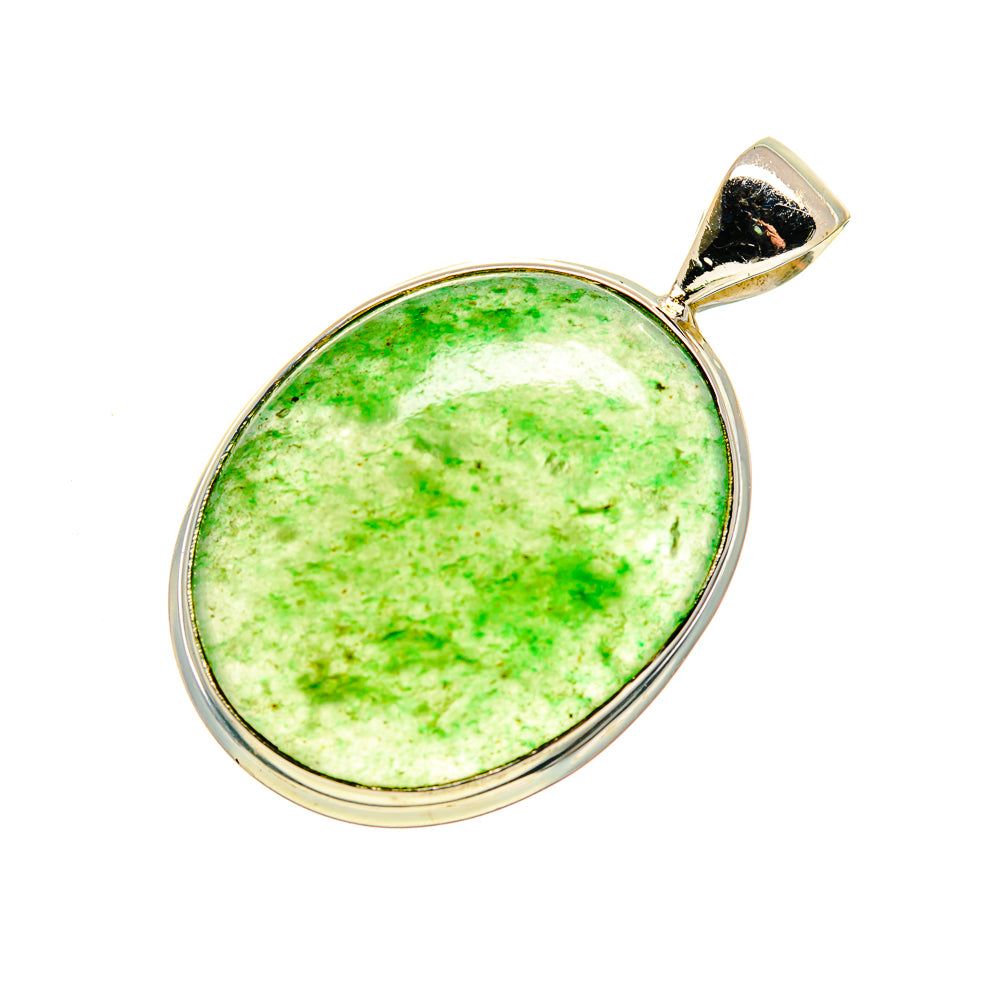 Green Aventurine Pendants handcrafted by Ana Silver Co - PD742267