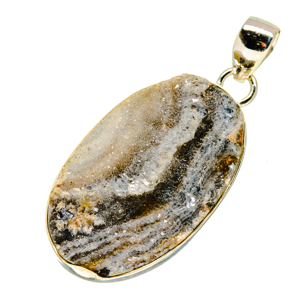 Desert Druzy Pendants handcrafted by Ana Silver Co - PD742295