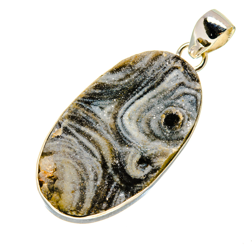 Desert Druzy Pendants handcrafted by Ana Silver Co - PD742436