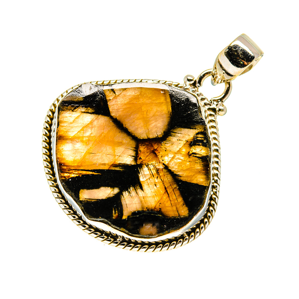 Chiastolite Pendants handcrafted by Ana Silver Co - PD742471