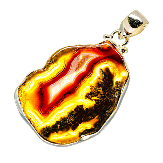 Agate Slice Pendants handcrafted by Ana Silver Co - PD742491