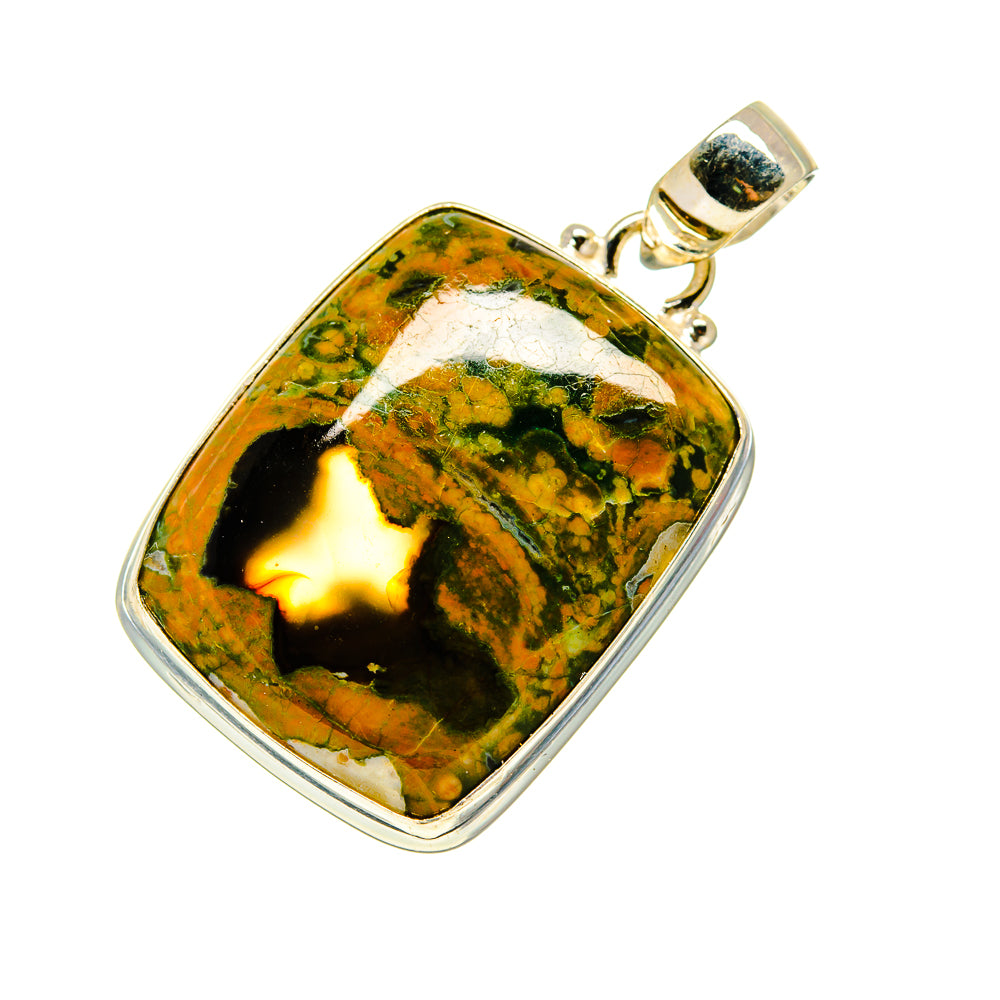 Rainforest Opal Pendants handcrafted by Ana Silver Co - PD742507