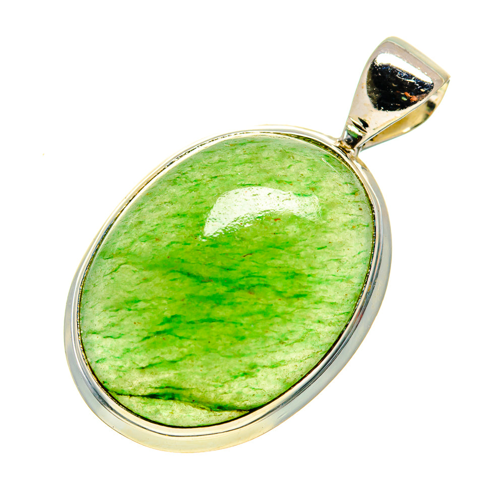 Green Aventurine Pendants handcrafted by Ana Silver Co - PD742533